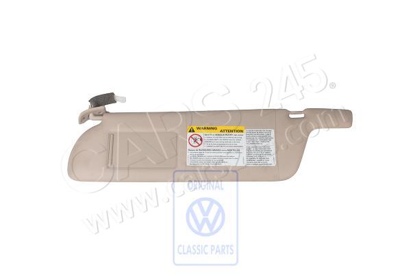 Sun visor with illuminated mirror and cover Volkswagen Classic 7D0857551M3PH