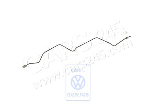 Brake pipe (floating circuit)- from hydraulics to the connecting piece left front Volkswagen Classic 2D0614723C