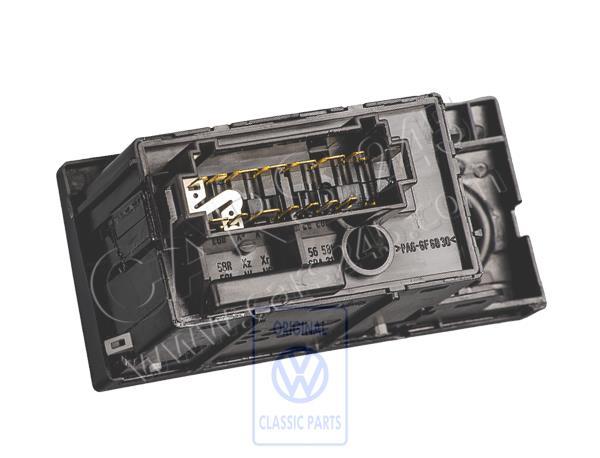 Multiple switch for side lights, headlights and rear fog light Volkswagen Classic 701941531C01C 2