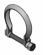 Clamp, exhaust system WALKER 80477 11