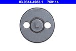 Adaptor, brake caliper reset tool ATE 03.9314-4983.1