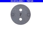 Adaptor, brake caliper reset tool ATE 03.9314-4989.1