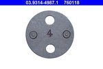 Adaptor, brake caliper reset tool ATE 03.9314-4987.1