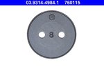 Adaptor, brake caliper reset tool ATE 03.9314-4984.1