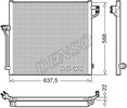 Condenser, air conditioning DENSO DCN17058