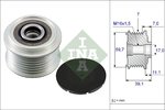 Alternator Freewheel Clutch INA 535005310