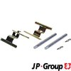 Accessory Kit, disc brake pad JP Group 1163750210