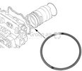 O-Ring, cylinder sleeve JP Group 1111000300