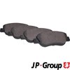 Brake Pad Set, disc brake JP Group 1563604210