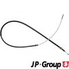 Cable Pull, parking brake JP Group 1170301500
