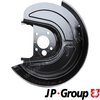 Splash Guard, brake disc JP Group 1164303880