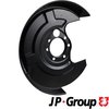 Splash Guard, brake disc JP Group 1164303080