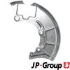 Splash Guard, brake disc JP Group 1164200770