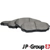 Brake Pad Set, disc brake JP Group 3663600610