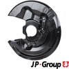 Splash Guard, brake disc JP Group 1164303980