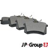 Brake Pad Set, disc brake JP Group 1163706310