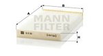 Filter, interior air MANN-FILTER CU15001