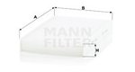 Filter, interior air MANN-FILTER CU2940