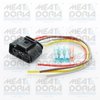 Cable Repair Set, ignition coil MEAT & DORIA 25143