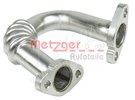 Pipe, EGR valve METZGER 0892658