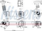 Cooler, exhaust gas recirculation NISSENS 989281