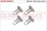 Screw Set, brake disc QUICK BRAKE 11663K