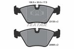 Brake Pad Set, disc brake TEXTAR 2312601