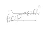 Outlet valve TOPRAN 201248