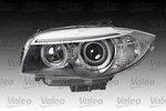 Xenon Headlight Left Fits BMW E82 E88 LCI 2011-2014 VALEO 044614